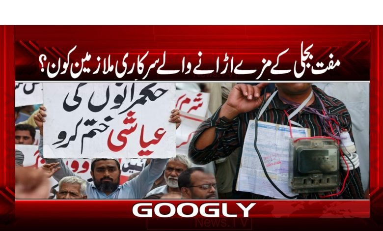 Govt Employees Enjoy Free Electricity News