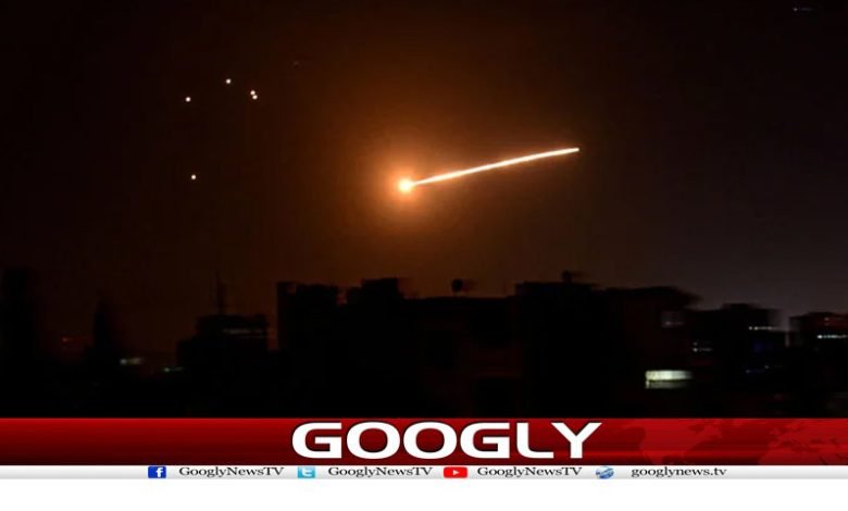 Israeli Army Air Attack Syrian Soldiers