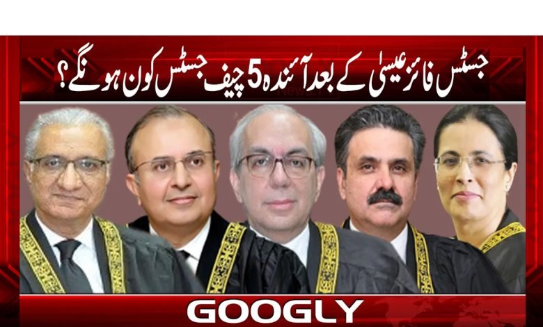 جسٹس قاضی فائز عیسیٰ کے بعدآئندہ 5 چیف جسٹس کون ہوں گے؟ 1 Shehbaz To Chief Justice Qazi Faiz Urdu