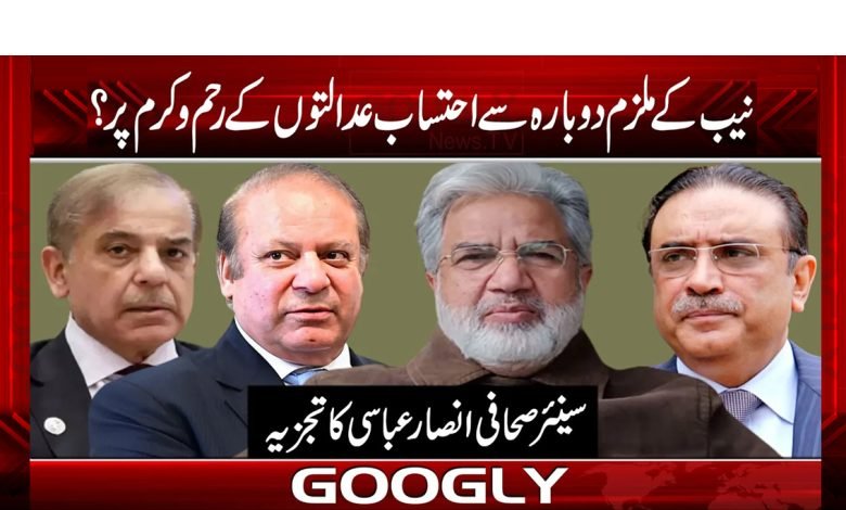 نیب کے ملزم دوبارہ سست احتساب عدالتوں کے رحم و کرم پر؟ 1 NAB Record Accountability Courts Urdu