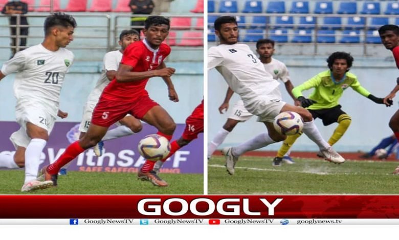 پاکستان ساف فٹ بال چیمپئن شپ کے سیمی فائنل میں پہنچ گیا 1 Saaf Footbal