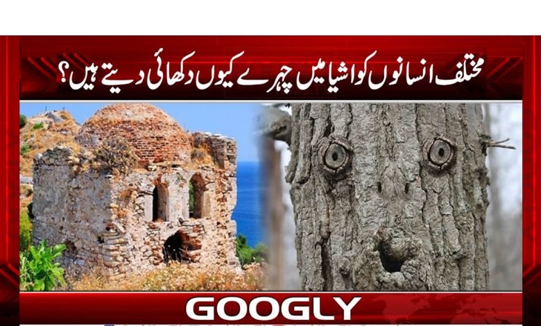 مختلف اشیا میں چہرے کیوں دکھائی دیتے ہیں؟ 1 face 1