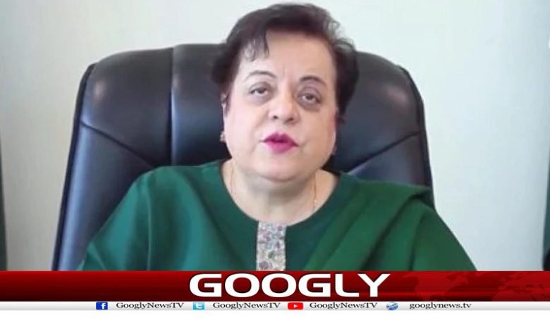 Shireen Mazari Fine News Urdu