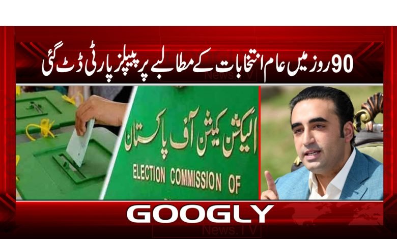 PPP General Elections in 90 Days News