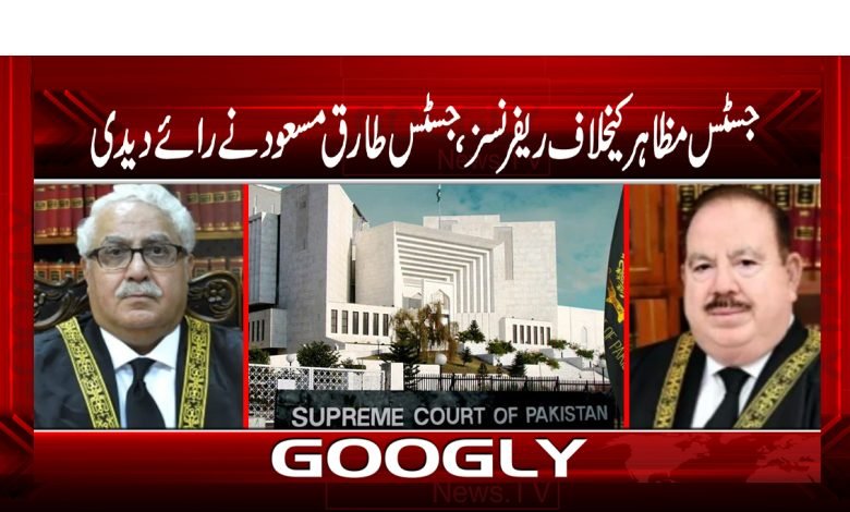 Justice Mazahir News in Urdu