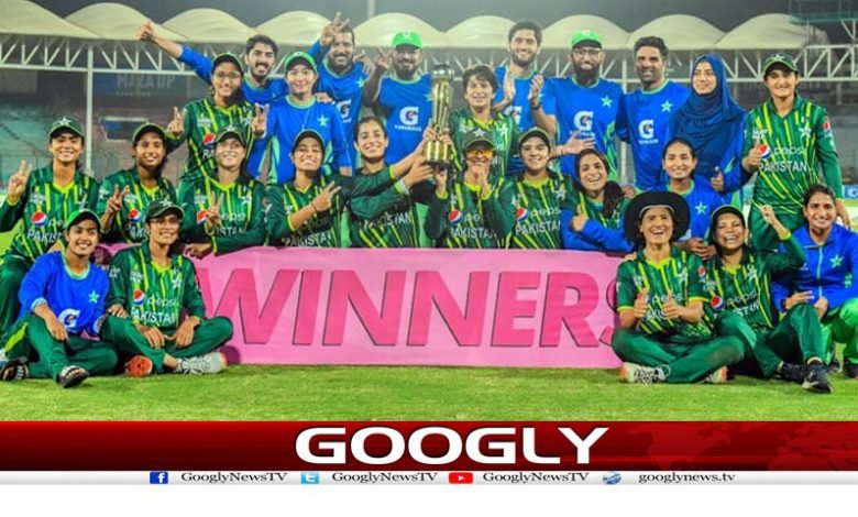 پاکستان ویمنز نےٹی 20 سیریز میں جنوبی افریقا کیخلاف کلین سوئپ کردیا 1 team