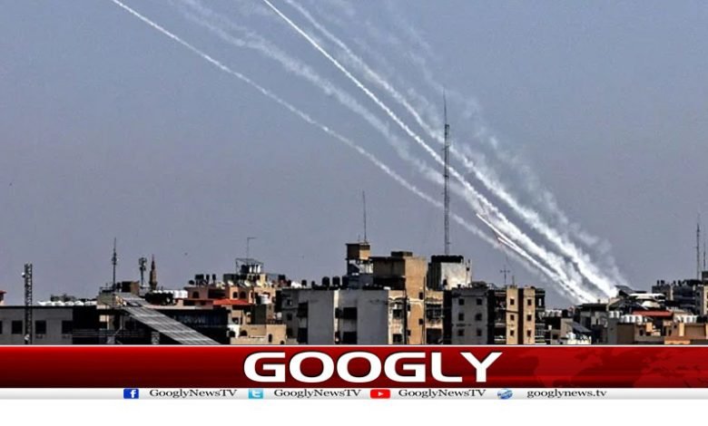 حماس کا اسرائیلی شہر عسقلان پر راکٹوں سےحملہ 1 hamas 4