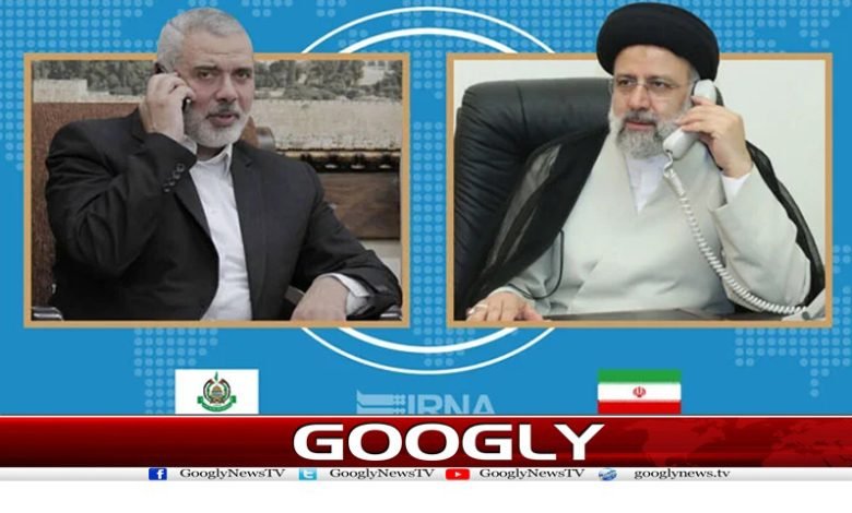 ایرانی صدر کا حماس اور اسلامی جہاد کی قیادت سے رابطہ 1 iran