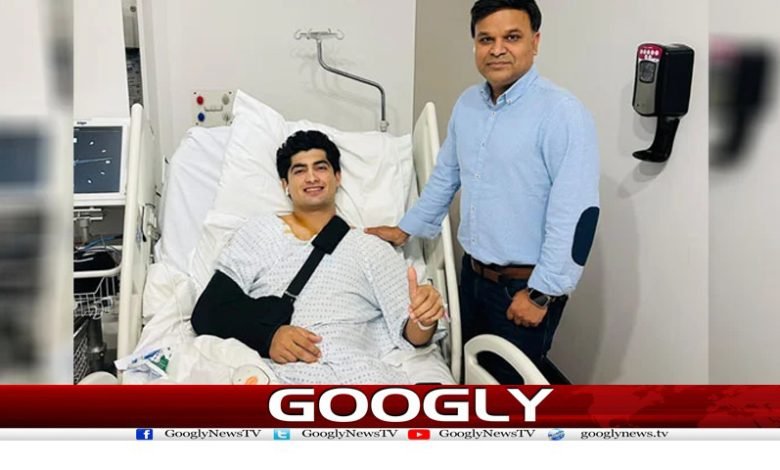 سٹاف بولرنسیم شاہ کے کندھے کی سرجری مکمل 1 Naseem Shah Shoulder Surgery News