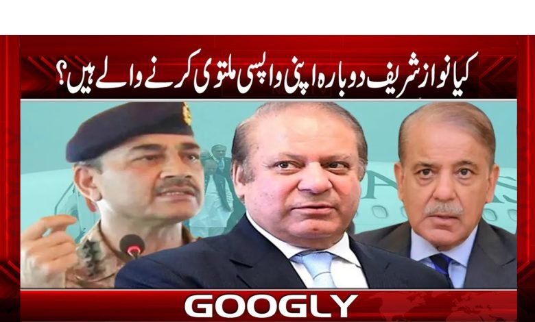 NawazShrif Pospone His Return Again Urdu