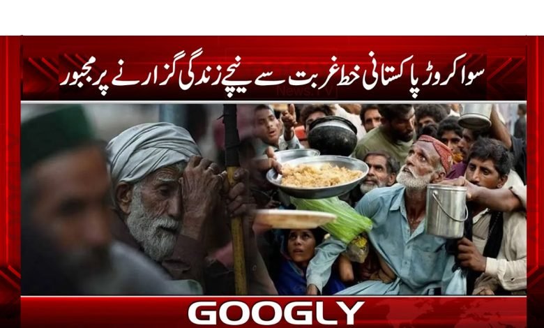 سوا کروڑ پاکستانی خط غربت سے نیچے زندگی گزارنے پر مجبور 1 pakistani