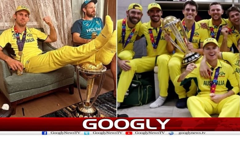 ورلڈکپ ٹرافی پر پاؤں رکھنے پر مچل مارش کیخلاف مقدمہ درج 1 cup 2