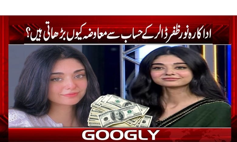اداکارہ نور ظفر ڈالر کے حساب سے معاوضہ کیوں بڑھاتی ہیں؟ 1 noor