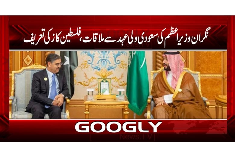 نگران وزیراعظم کی سعودی ولی عہد سے ملاقات،فلسطین کاز کی تعریف 1 pm 4