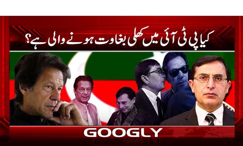 PTI in Open Revolt News in Urdu