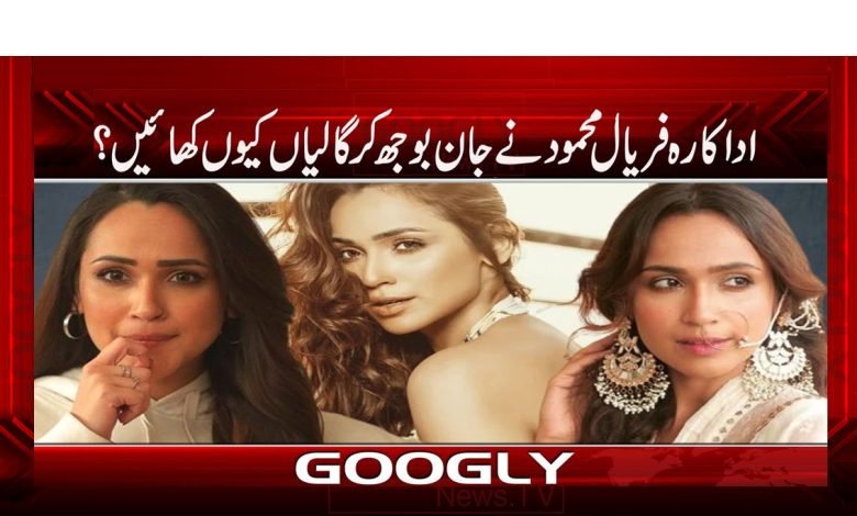 اداکارہ فریال محمود کو گالیاں کیوں پڑ گئیں؟ 1 Faryaal