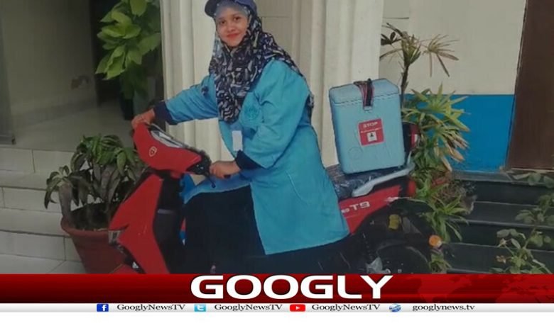 Female Vaccinators Giving Electric Bikes News