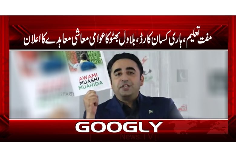 Bilawal Bhutto Announce Free Education News