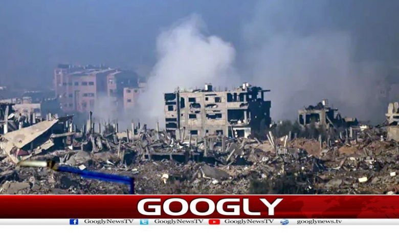 Israeli Bombardment on Gaza News in Urdu