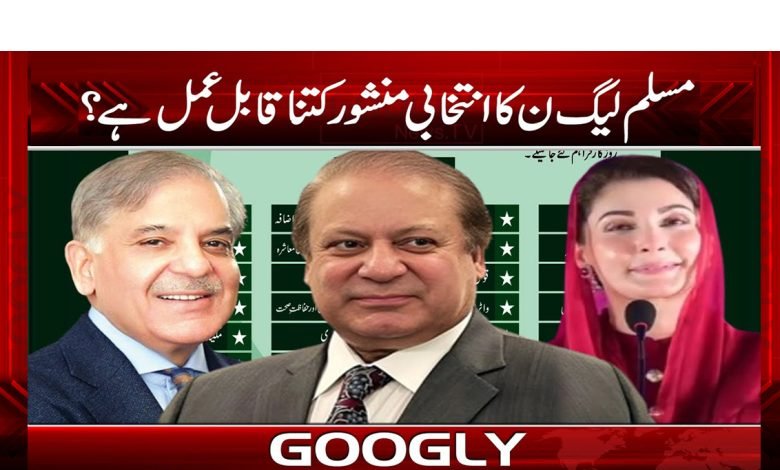 Muslim League-N Election Manifesto News