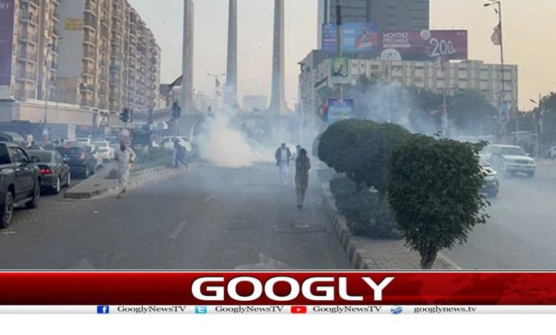 ہنگامہ آرائی پر پی ٹی آئی کے 5 ہزار کارکنوں کیخلاف مقدمہ درج 1 pti 27