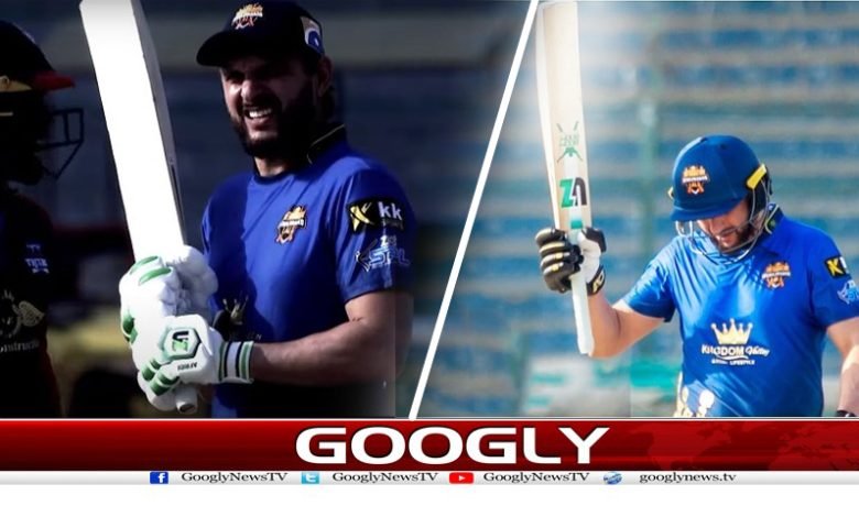 سندھ پریمئیر لیگ میں شاہد آفریدی کی شاندار بیٹنگ 1 Shahid Afridi Batting in Sindh News