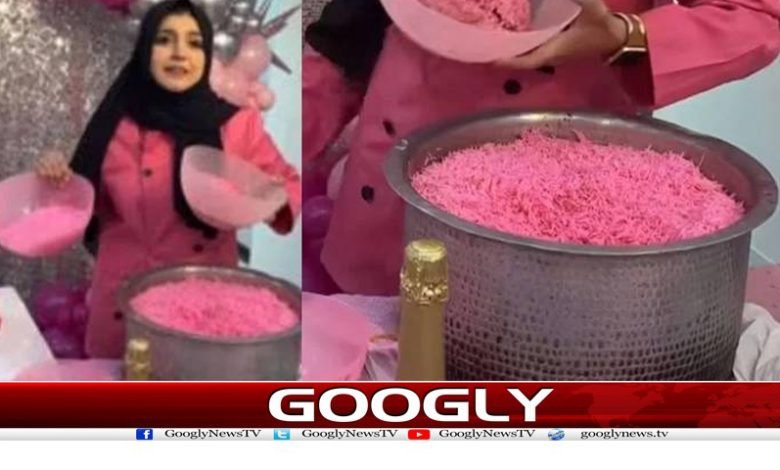 خاتون نے ’باربی بریانی‘ بنادی 1 barbi