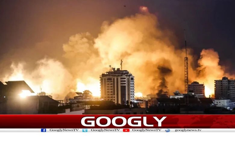 اسرائیل کے غزہ میں حملے جاری،مزید 107فلسطینی شہید 1 gaza
