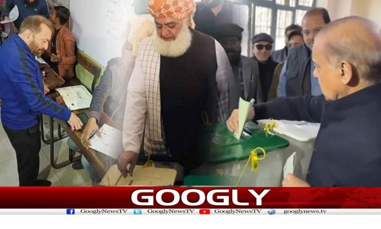 شہبازشریف،فضل الرحمان،فاروق ستار نے ووٹ کاسٹ کردیا 1 shbaz 1