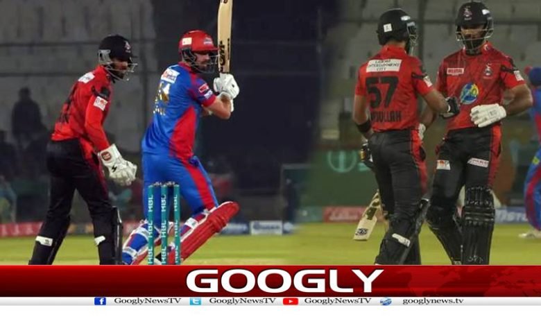 پی ایس ایل،کراچی کنگز نے لاہورقلندر کو 3وکٹوں سے شکست دیدی 1 psl 5