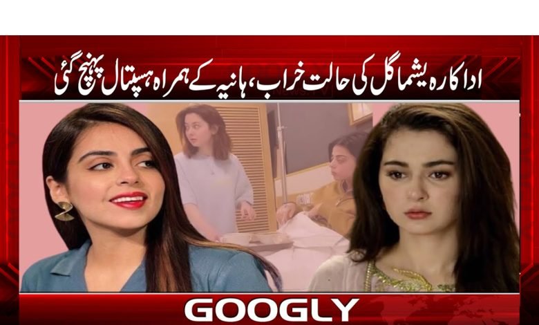 اداکارہ یشما گل، ہانیہ عامر کی ہسپتال میں ایک ساتھ ویڈیو وائرل 1 gull