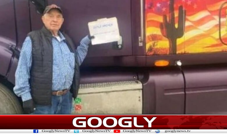 90سالہ امریکی شہری دنیا کے معمر ترین ٹرک ڈرائیور بن گیا 1 dri99