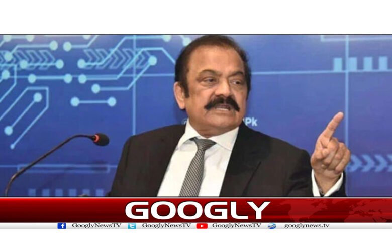 Rana Sanaullah News in Urdu
