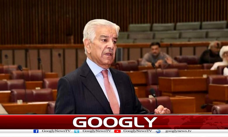 Khawaja Asif News in Urdu