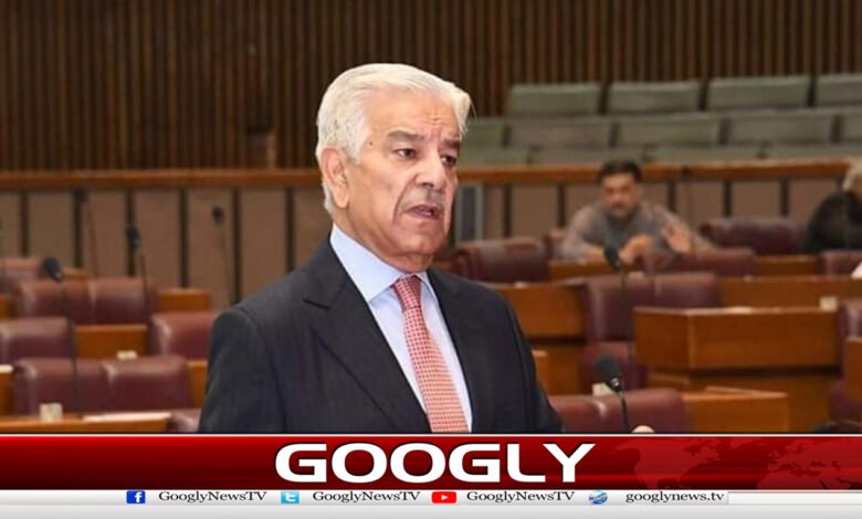 Khawaja Asif News in Urdu