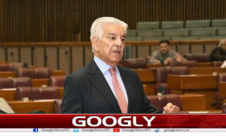 Khawaja Asif News in Urdu