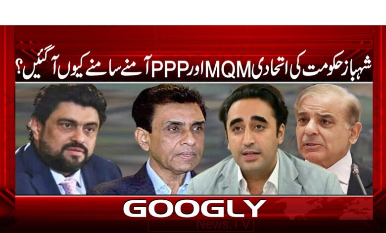 26 شہباز حکومت کی اتحادی MQM اور PPP آمنے سامنے کیوں آ گئیں