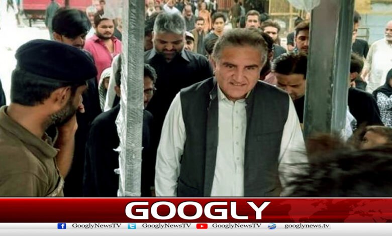 5 9 مئی مقدمات شاہ محمود قریشی اڈیالہ جیل سے لاہور منتقل