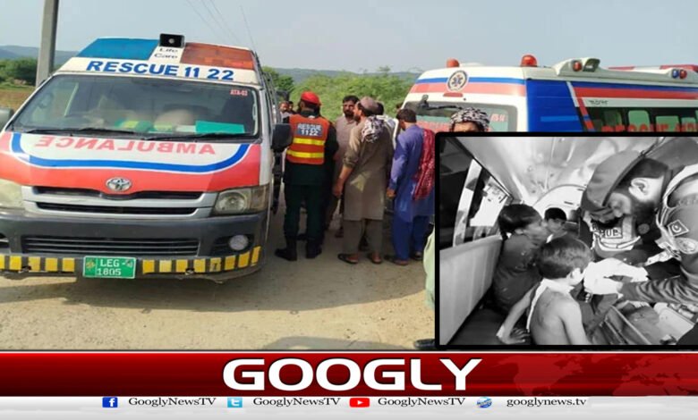 اٹک : اسکول وین پر فائرنگ سے دو بچے جاں بحق، 5 زخمی - Attock: Two children killed, 5 injured in firing on school van urdu news