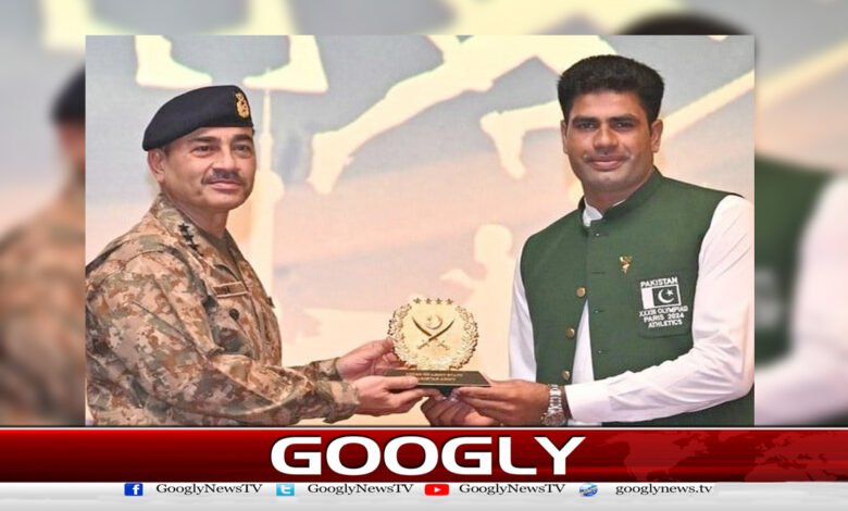 قومی ہیرو ارشد ندیم کے اعزاز میں جی ایچ کیو میں پروقار تقریب - Grand function at GHQ in honor of national hero Arshad Nadeem urdu news