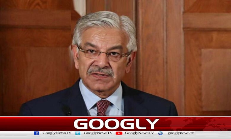 عمران خان کےلیے سب سے محفوظ جگہ جیل ہے : خواجہ آصف - Jail is the safest place for Imran Khan: Khawaja Asif