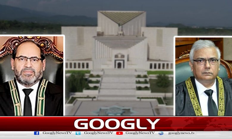 مخصوص نشستوں کا کیس : جسٹس امین اور جسٹس نعیم کا عمل جج کے منصب کے منافی ہے، تفصیلی فیصلہ