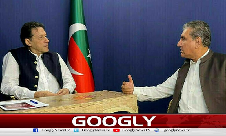 عمران خان کا نائب کپتان ہوں، بھاگنے کا سوچ بھی نہیں سکتا : شاہ محمود قریشی - I am Imran Khan's vice-captain, I can't even think of running away: Shah Mehmood Qureshi