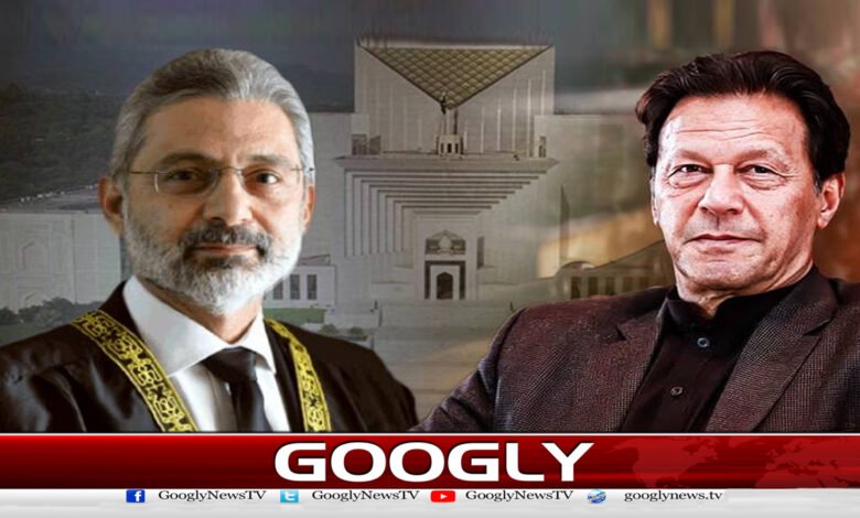 پریکٹس اینڈ پروسیجر ایکٹ خود جسٹس فائز عیسیٰ نے بنوایا : عمران خان - Practice and Procedure Act was created by Justice Faiz Isa himself: Imran Khan