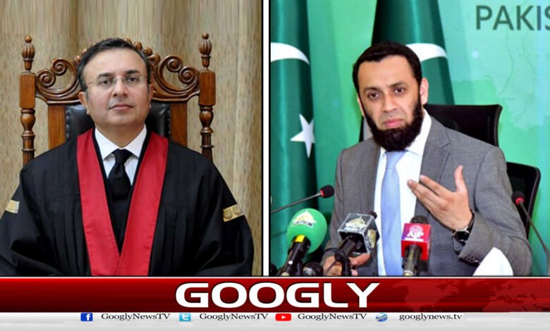 عطا تارڑ نے بھی اگلے چیف جسٹس کےلیے جسٹس منصور کے نام کا عندیہ دے دیا 1 عطا تارڑ نے بھی اگلے چیف جسٹس کےلیے جسٹس منصور کے نام کا عندیہ دے دیا- Atta Tarar also suggested the name of Justice Mansoor as the next Chief Justice