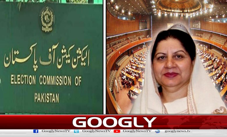 الیکشن کمیشن نے پنجاب سے پیپلز پارٹی کو قومی اسمبلی کی مخصوص نشست دےدی