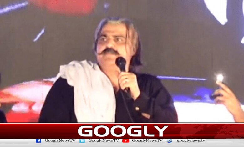 وزیر اعلیٰ علی امین گنڈاپور اپنے بیان پر ڈٹ گئے، معافی سےانکار Chief Minister Ali Amin Gandapur stood by his statement, refusing to apologize