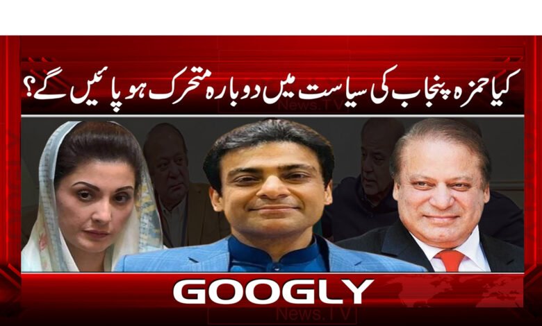 کیا حمزہ پنجاب کی سیاست میں دوبارہ متحرک ہو پائیں گے ؟ 1 کیا حمزہ پنجاب کی سیاست میں دوبارہ متحرک ہو پائیں گے ؟