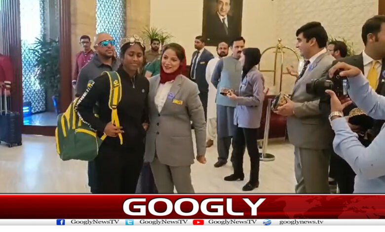 جنوبی افریقہ کی وویمن کرکٹ ٹیم پاکستان پہنچ گئی 1 team222