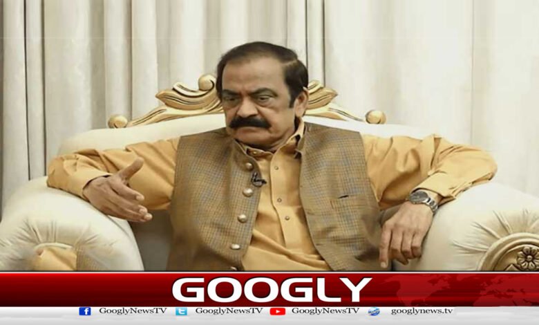 علی امین گنڈاپور ’ڈرامہ‘ ہے اور پوری پی ٹی آئی اس ’ڈرامے‘ پر لگی تھی : رانا ثناء اللہ